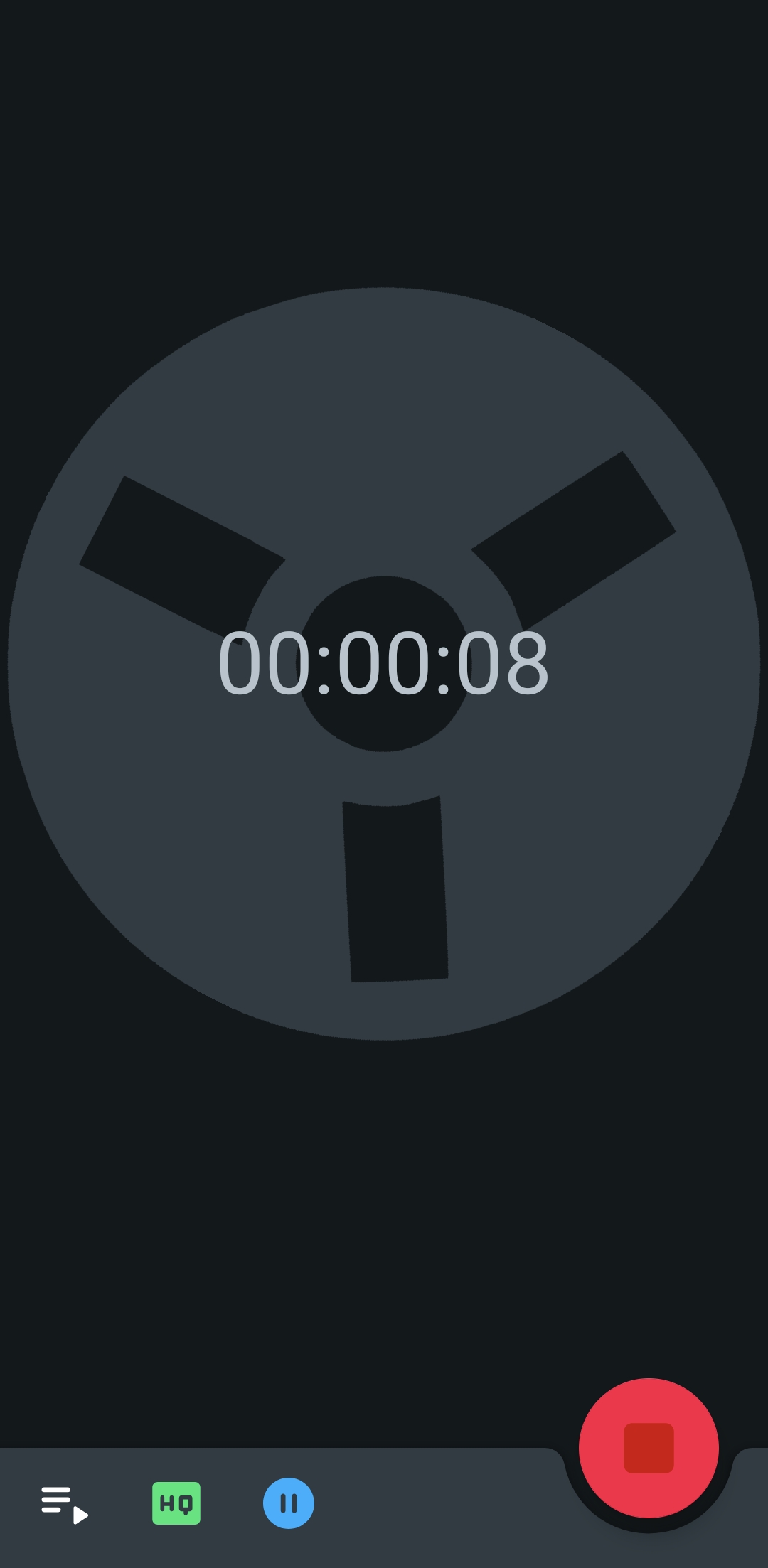 Скриншот dictaphone
