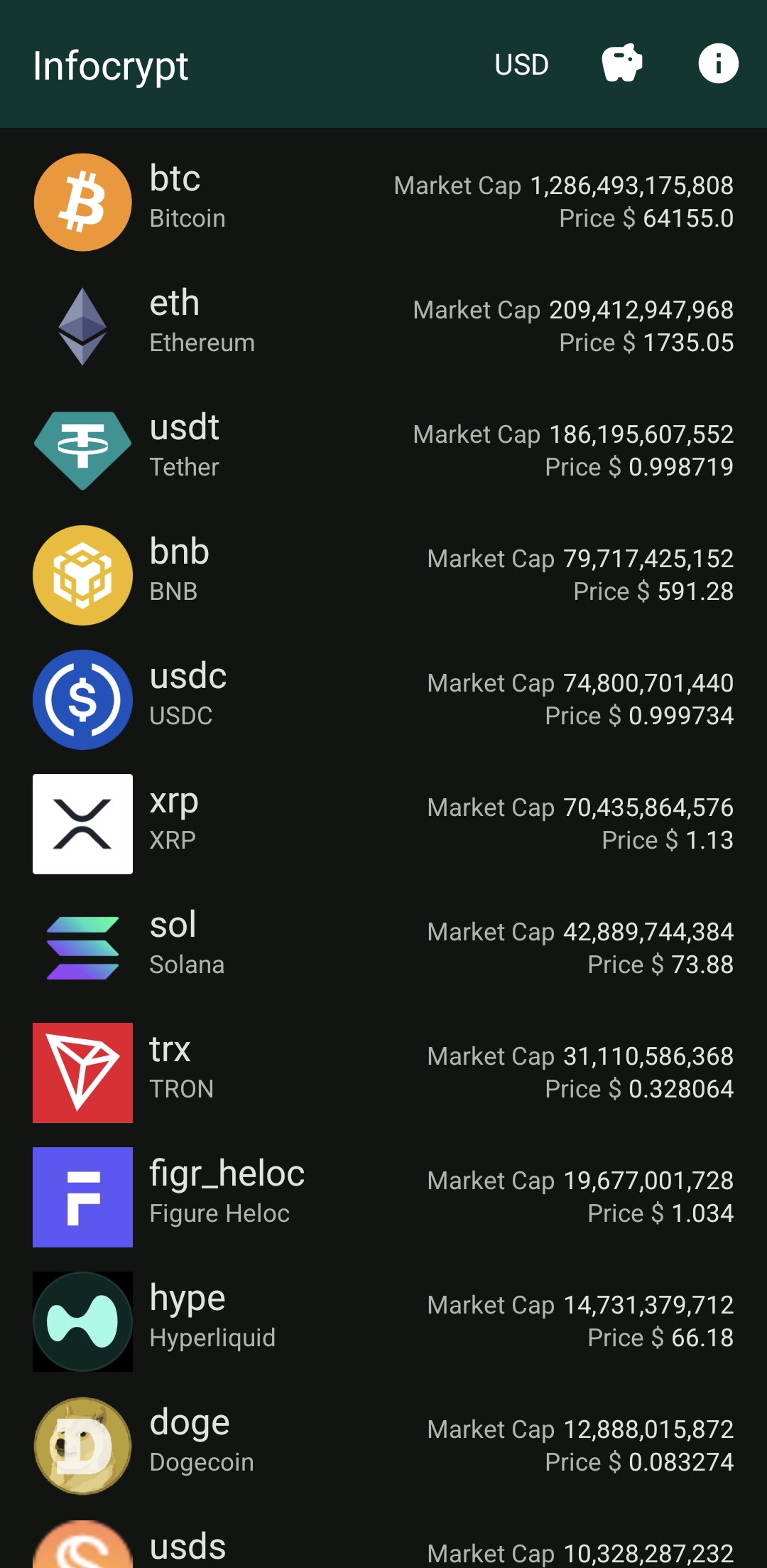 Скриншот infocrypt