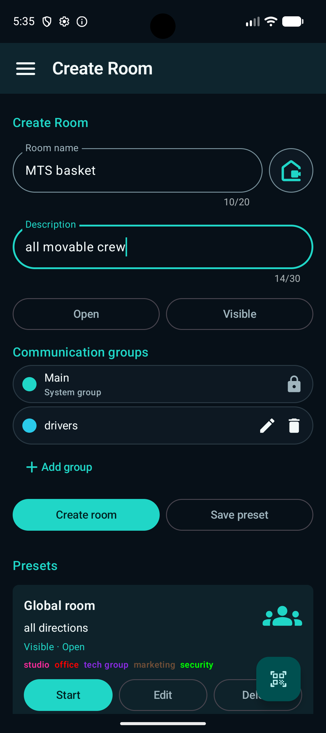 Скриншот pintercom